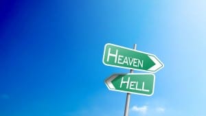 Hell_Heaven_inspirational_sign_road_sign_1920x1080